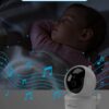 iFamily Baby Monitor with 2 Cameras | Remote Pan-Tilt-Zoom Video Baby Monitor with Camera and Audio, 5” Large Display, Night Vision, Temperature Display, Lullaby, 2 Way Audio & 960ft Range