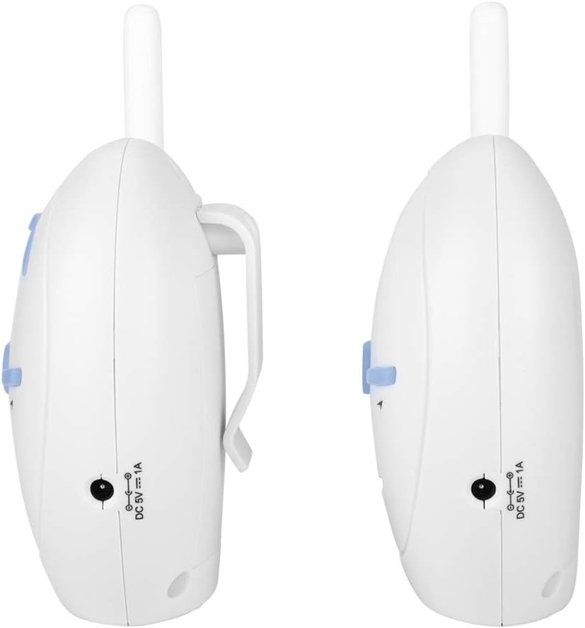 Digital Audio Baby Monitor, Nanny Intercom Surveillance System Support Two Way Audio, High Sensitivity Security Alarm for Home Baby Pet Monitor US