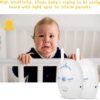 Digital Audio Baby Monitor, Nanny Intercom Surveillance System Support Two Way Audio, High Sensitivity Security Alarm for Home Baby Pet Monitor US