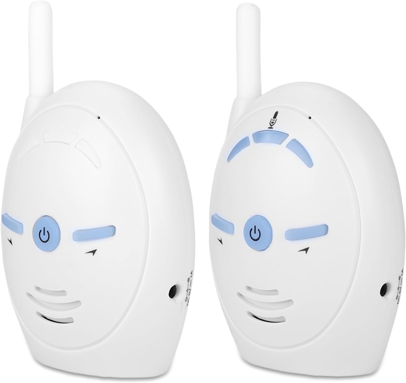 Digital Audio Baby Monitor, Nanny Intercom Surveillance System Support Two Way Audio, High Sensitivity Security Alarm for Home Baby Pet Monitor US