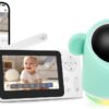 51l6tWW2s0L._AC_SL1200_.jpg Baby Monitor with Camera and Audio, 1080P Baby Camera Monitor WiFi Smartphone App Control Night Vision 4.3” Screen 2-Way Talk Temperature & Humidity Sensor Lullabies Motion & Cry Detection iOS/Android