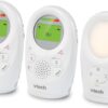 VTech DM1211-2 DM1211 Digital Audio Baby Monitor with Enhanced Range (2 Parent Units) Silver