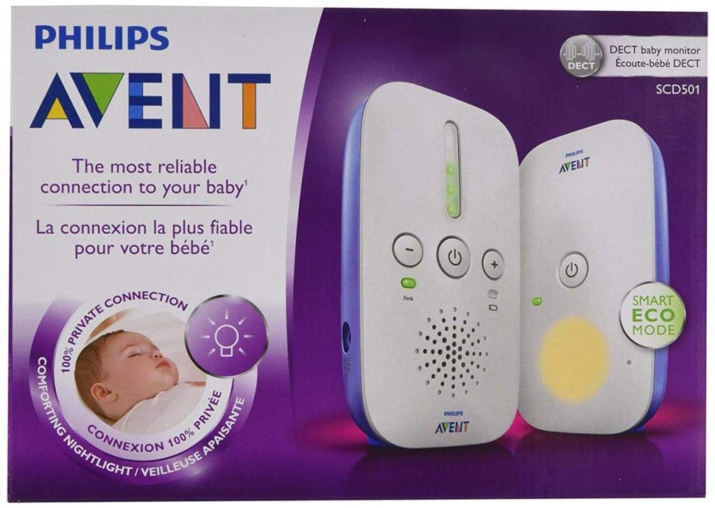 61eaM2KPZL._SL1024_.jpg Philips AVENT Audio Baby Monitor Dect SCD502/10