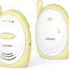 610Ng6VRoaL._AC_SL1500_.jpg Audio Baby Monitor with 2.4GHz Wireless Digital, Long Range up to 1000 ft, Visual Sound Level Indicator, High Sensitivity Microphone, One-Way Audio Talk, USB Connection, VOX