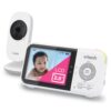 614v9OrvlGL._SL1500_.jpg VTech VM819 Baby Monitor with Camera and Audio, 2.8” Screen Portable Baby Camera, Night Vision, 2-Way Audio, Temperature Sensor and Lullabies, Secure Transmission No WiFi, Ideal for Baby/Elderly/Pet