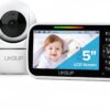61E48DXVcIL._AC_SL1500_.jpg Baby Monitor with Camera and Audio- Video Baby Monitor with 960ft Long Range, Remote Pan-Tilt-Zoom, Night Vision, Temperature Sensor, 2-Way Talk, 8 Lullabies, 30-Hour Battery & No WiFi