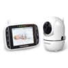 61F3o0YiW9L._SL1300_.jpg HelloBaby Video Baby Monitor with Remote Camera Pan-Tilt-Zoom, 3.2'' Color LCD Screen, Infrared Night Vision, Temperature Display, Lullaby, Two Way Audio