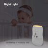 Baby Monitor Audio Only, Baby Sound Monitor for Baby Sleeping 2.4GHz Wireless Two Way Talk Night Light Noise Detection, 20 Hours Standby Time