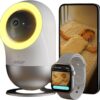 61O3rF12hPL._AC_SL1407_.jpg 2.5K UHD Baby Monitor WiFi Smartphone, IP Camera Indoor, AI-Tailored Sleep Training, Motion & Cry Detection, Night Light, Real-Time Alerts for Smartwatch (No Subscription)
