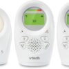 VTech DM1211-2 DM1211 Digital Audio Baby Monitor with Enhanced Range (2 Parent Units) Silver
