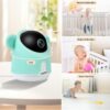61kRozDmxNL._AC_SL1200_.jpg Baby Monitor with Camera and Audio, 1080P Baby Camera Monitor WiFi Smartphone App Control Night Vision 4.3” Screen 2-Way Talk Temperature & Humidity Sensor Lullabies Motion & Cry Detection iOS/Android