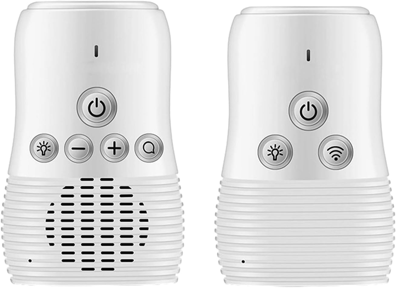 Digital Two Way Baby Audio Monitor with Noise Detection, and Night Light (US Plug)