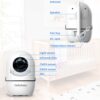 61oU7R9TxzL._SL1000_.jpg HelloBaby Video Baby Monitor with Remote Camera Pan-Tilt-Zoom, 3.2'' Color LCD Screen, Infrared Night Vision, Temperature Display, Lullaby, Two Way Audio