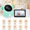61xga2lLmL._AC_SL1200_.jpg Baby Monitor with Camera and Audio, 1080P Baby Camera Monitor WiFi Smartphone App Control Night Vision 4.3” Screen 2-Way Talk Temperature & Humidity Sensor Lullabies Motion & Cry Detection iOS/Android