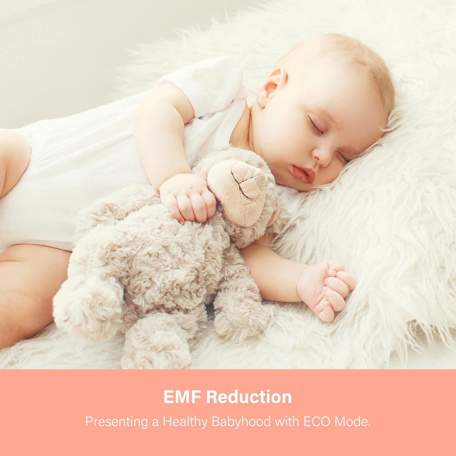 Baby Monitor with Cameras and Audio, 5" 720P HD Quad View Split Screen, Low EMF, Pan-Tilt-Zoom Night Vision Cameras, No WiFi, VOX/Voice Activation, Long Battery Life, Nile 52.