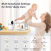 71A9wLXqL8L._AC_SL1500_.jpg Baby Monitor with Camera and Audio, 4.3'' Video Baby Monitor with 1000ft Long Range and 30-Hour Battery, Baby Monitor No WiFi, Remote Pan-Tilt-Zoom, Night Vision, ECO Mode, 2-Way Talk