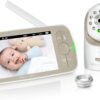 Infant Optics DXR-8 PRO Video Baby Monitor, 720P HD Resolution 5" Display, Patented A.N.R. (Active Noise Reduction), No WiFi, Pan Tilt Zoom, and Interchangeable Lenses