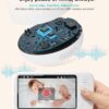 2K Video Baby Monitor with Camera and Audio, 3600ft Long Range Baby Monitor No WiFi 5.5" FHD Screen ANC Baby Camera Wireless, Room, Portable, Night Vision, 2-Way Talk, AI Cry Detect, 6000mAh