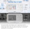 71JTnHv67L._SL1500_.jpg VTech Video Baby Monitor with 1000ft Long Range, Auto Night Vision, 2.8” Screen, 2-Way Audio Talk, Temperature Sensor, Power Saving Mode, Lullabies and Wall-mountable Camera with Bracket, White