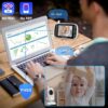 71KyWQq4hL._AC_SL1500_.jpg Video Baby Monitor with Camera and Audio, 3.2Inch LCD Display, Infrared Night Vision, Two-Way Audio and Room Temperature Monitoring,Lullaby,Sound Activated Screen