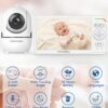 71U0DbAX8xL._SL1500_.jpg HelloBaby Baby Monitor with 6" World First IPS Screen 30-Hrs Battery, Remote Pan/Tilt/Zoom Camera, No WiFi Video Baby Monitor Camera and Audio, ECO, VOX, 2-Way Talk, Night Vision, 1000ft, Portable