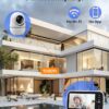 GoodBaby Baby Monitor with Camera and Audio - No WiFi, Remote Pan-Tilt-Zoom, Night Vision, Temperature Sensor, 2-Way Talk, 8 Lullabies, 30-Hour Battery Life，960ft Long Range