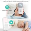 71VGHvV3lKL._AC_SL1500_.jpg NeoGo Portable Baby Audio Monitor and Sound Machine | Baby Sleep Soother | Travel | Registry Gift with 1000ft Range, Two-Way Talk, VOX, Nightlight, 8 Lullabies, and Vibrating Sound Alert