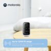 Motorola Nursery PIP10 Audio-Only Baby Monitor, 1000ft Range, Sensitive Mic, Alert Light, Portable Parent Unit (Outlet or AAA Battery Not Included)