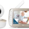 71Y-ZdDv2VL._AC_SL1500_.jpg Motorola Nursery VM50G Video Baby Monitor Camera, 1000ft Range, 2.4 GHz, 5" Screen, 2-Way Audio, Pan/Tilt/Zoom, Temp Sensor, Lullabies, Night Vision
