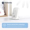 Motorola Nursery PIP10 Audio-Only Baby Monitor, 1000ft Range, Sensitive Mic, Alert Light, Portable Parent Unit (Outlet or AAA Battery Not Included)
