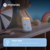 Motorola Nursery PIP11 Audio Baby Monitor, Nightlight, 1000ft Range, 2-Way Talk, Lullabies, Portable Parent Unit (AAA Rechargeable Batteries Included)