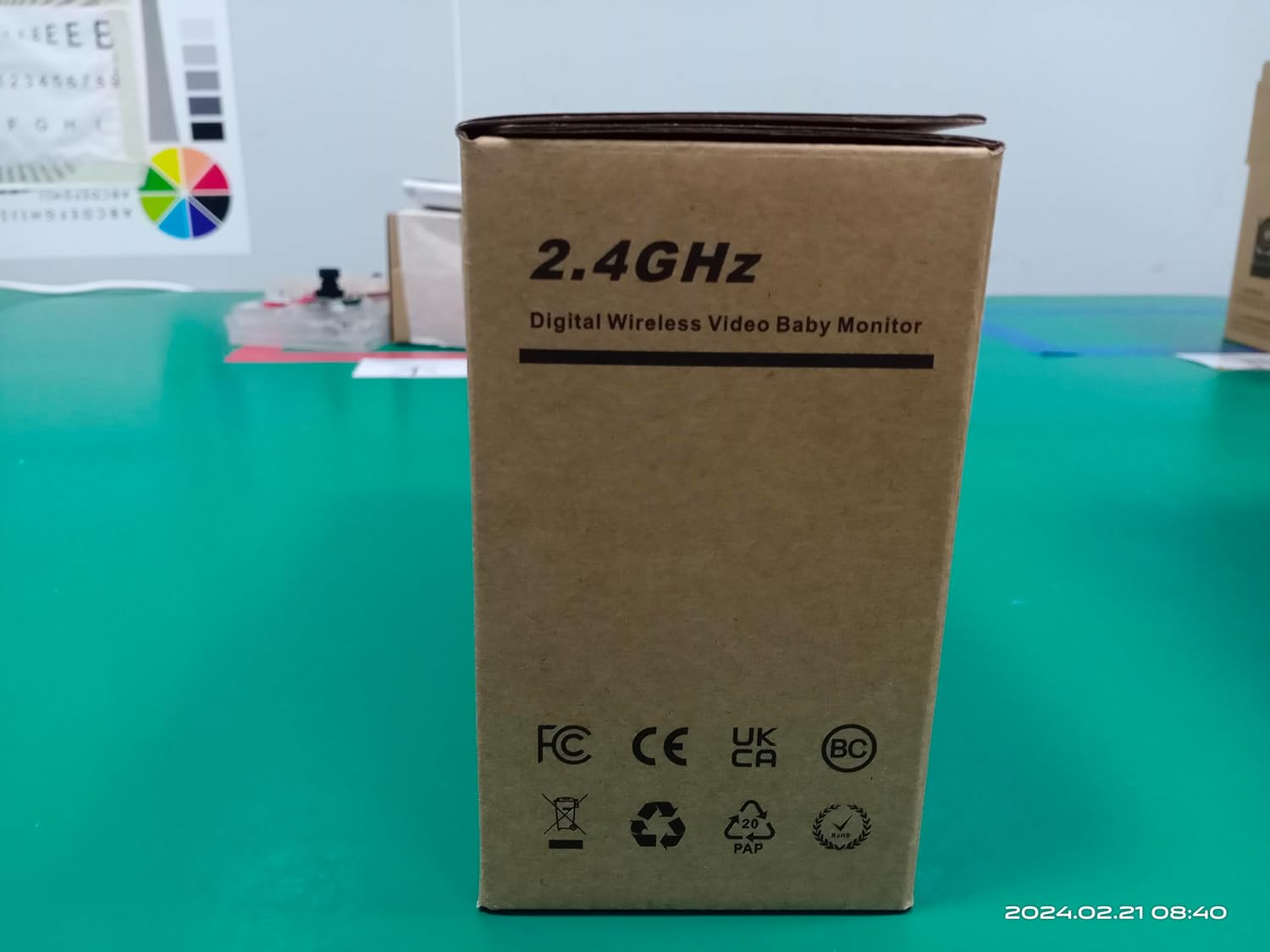 Baby Monitor with 2 Cameras and Audio, 4.3'' IPS Split-Screen Monitor with 29-Hour Battery, 1000ft Range Pan-Tilt-Zoom Video Baby Monitor No WiFi, 2X Zoom