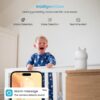 ieGeek Video Baby Monitor with Camera and Audio - 1080P FHD Monitor WiFi Smartphone - Night Vision, Motion Detection, Temper & Humidity Sensor, 2.4GHz WiFi, Pan-Tilt-Zoom via 4.3" Screen and Free APP