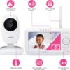 71njNjQtvNL._AC_SL1500_.jpg VTech VM5251 5” Digital Video Baby Monitor with Full-Color and Automatic Night Vision, White 5 inch