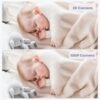 ieGeek Baby Monitor with 2K HD Resolution, Pan-Tilt-Zoom Video Baby Monitor Camera, 5'' LCD Screen & App Control, Night Vision, Cry and Motion Detection, Temp & Humidity Sensor, Two Way Audio, VOX