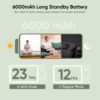 bonoch MegaView Baby Monitor with 2 Cameras, 7" 720P HD Split Screen Baby Monitor No WiFi, Video Baby Monitor with Camera and Audio, 6000mAh, VOX Mode, 2 Way Audio, Remote PTZ, Auto Night Vision