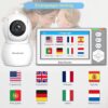 71xOw-htodL._AC_SL1500_.jpg Baby Monitor with Camera and Audio, 4.3'' Video Baby Monitor with 1000ft Long Range and 30-Hour Battery, Baby Monitor No WiFi, Remote Pan-Tilt-Zoom, Night Vision, ECO Mode, 2-Way Talk