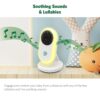 71yT3PykN6L._SL1500_.jpg LeapFrog LF2423 Baby Monitor, 2.8” Screen Video Monitor with Camera, 2-Way Audio, 1000ft Range, Night Vision, Soothing Lullabies, Temperature Sensor, Secure Transmission No WiFi