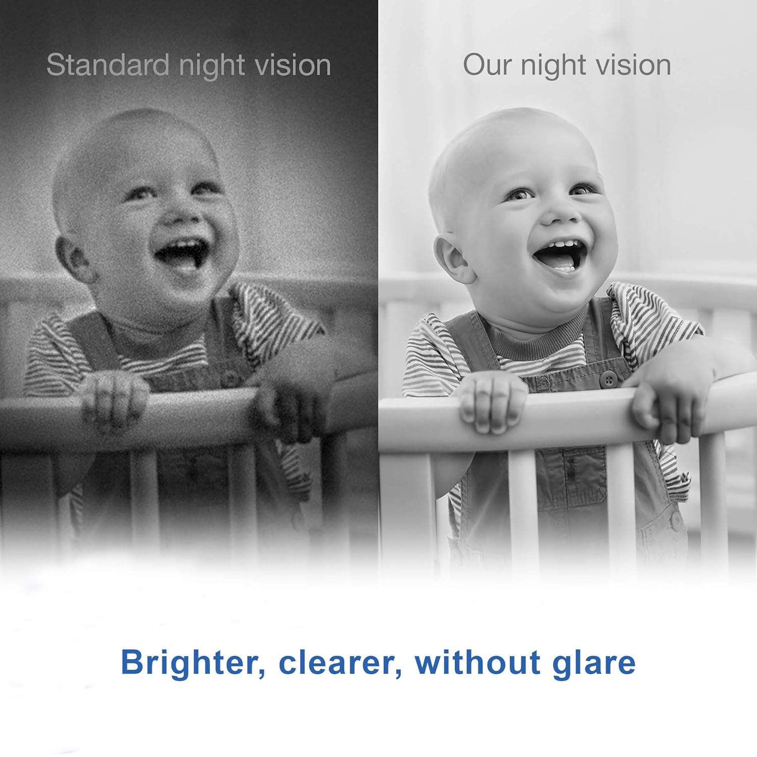 71z6a-wqhQL._SL1500_.jpg VTech VM923 Baby Monitor, 2.8” Screen, Pan-Tilt-Zoom, 1000ft Long Range, Night Vision, 2-Way Audio, Temperature Sensor, Lullabies, Secure Transmission No WiFi