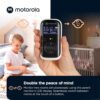81SbcuZml5L._SL1500_.jpg Motorola Nursery PIP15 Audio Baby Monitor, Dual Room HD Infant Monitor with Nightlight, 1500 Ft. Range, Two-Way Talk, Includes Parent Unit, 2 Monitors