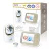 Infant Optics DXR-8 480p Video Baby Monitor, Non-WiFi Hack-Proof FHSS Connection, Interchangeable Lenses, Pan Tilt Zoom, LED Sound Bar, Night Vision, and Two-way Talk, low battery