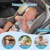 81ieSYK8UL._AC_SL1500_.jpg Baby Car Camera Backseat Wireless Baby Monitor with Camera (Max. Range 1000FT) Multifunctional HD Night Vision Wide View 5'' 1080P IPS Display USB Plug&Play Car Seat Camera for Baby Rear Facing