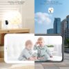 81r45IEZHiL._AC_SL1500_.jpg ARENTI Video Baby Monitor with Camera and Audio, 5-inch Smart Baby Camera Monitor with Free Phone App, 1080P, VOX, PTZ, One-Touch Call, Temp Sensor, Lullaby, Night Vision, Auto Tracking, 2-Way Talk